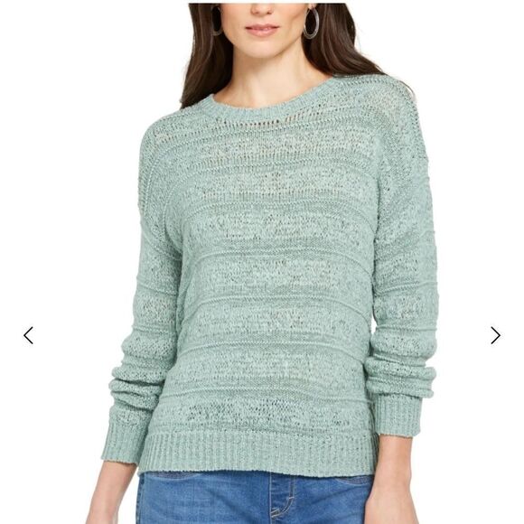Style & Co. Sweaters - Style & Co Women's Petite Tape-Yarn Pullover Sweater